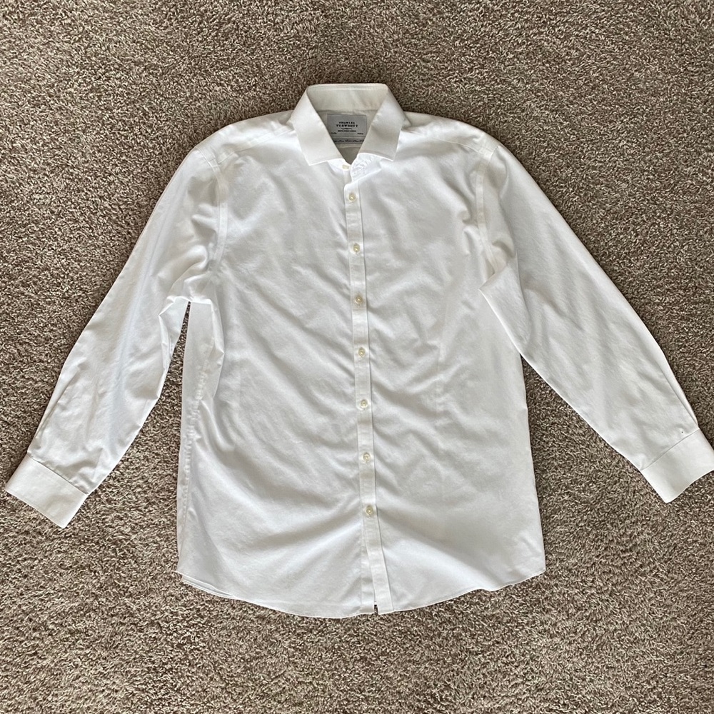 COPY - Charles Tyrwhitt white button down dress s…
